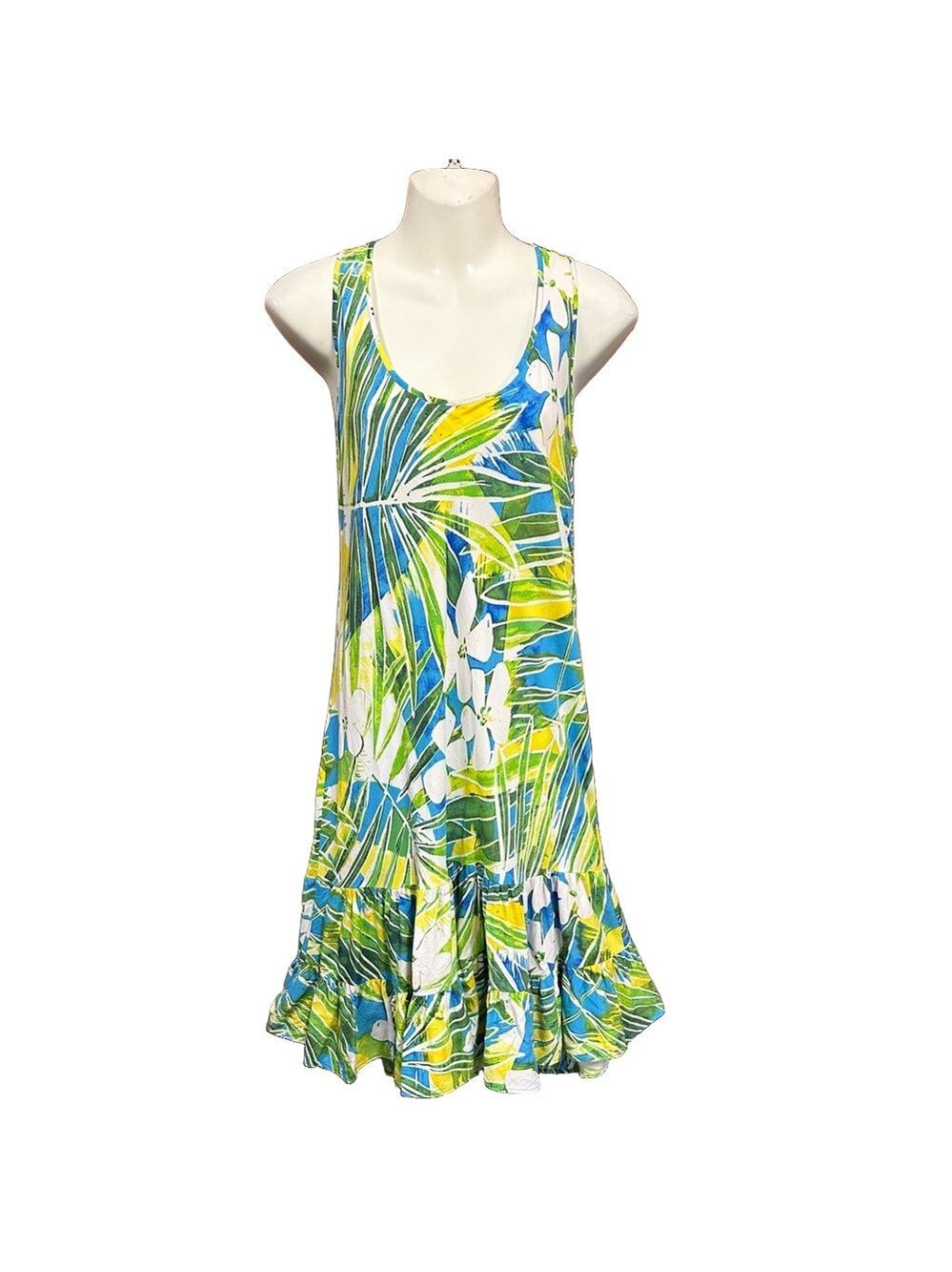Jams World Hattie tropical dress Small Retro Hawaii Vacation Summer